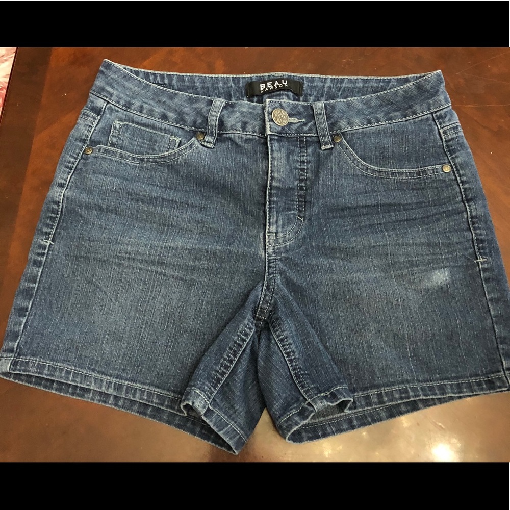 Beau Dawson women’s Jeans Shorts size 6 blue